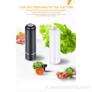 Scellant sous vide rechargeable et pratique